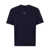 DRÔLE DE MONSIEUR Drôle De Monsieur Le T-Shirt Slogan Classique Clothing BLUE