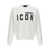 DSQUARED2 DSQUARED2 Printed Cotton Sweatshirt WHITE