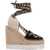 Stella McCartney 'Gaia' Wedge Espadrilles DEEP BLACK