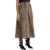 Ganni Long Leopard Print Maxi Skirt LEOPARD