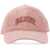 Ganni Baseball Hat With Logo PINK