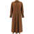 CRIDA MILANO Baldo Midi Dress TOBACCO