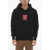 Diesel Brushed Cotton S-Alby-X5 Hoodie With Contrasting Detail Black