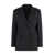 Pinko Pinko Guinea Double-Breasted Wool Blend Jacket Black