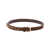 Prada Prada Saffiano Leather Belt Brown