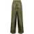 Prada Prada Wide-Leg Trousers Green