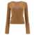 Max Mara Max Mara "Urlo" Cashmere And Silk Sweater Beige