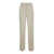 TOTÊME Beige Relaxes Tailored Trousers In Wool Blend Woman Beige