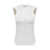 THE ATTICO The Attico Tank Top Light Jersey WHITE