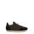 TOTÊME Brown Sneakers With Logo Detail On The Tongue In Suede And Tech Fabric Woman BROWN