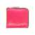 Comme des Garçons Comme Des Garçons Super Fluo Small Zip Coin Wallet PINK YELLOW