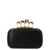 Alexander McQueen Alexander McQueen 'Skull Four Ring’ Clutch Black