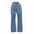 AGOLDE 'Valen' Blue Jeans With Belt Loops In Denim Woman BLUE