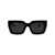 Bottega Veneta Bottega Veneta Sunglasses 001 BLACK BLACK GREY