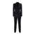 Dondup Dondup Black Wool Twill Suit Black