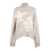 Dondup Dondup Beige Over Turtleneck In Jacquard Wool Beige