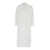 Ganni White Chemisier Dress In Cotton Woman WHITE