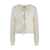 Ganni Ganni Mohair Wool Cardigan Green