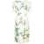 Prada Prada Floral-Print Twill Dress TALCO