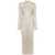 Self-Portrait Self-Portrait Gold Lurex Knit Maxi Dress Clothing GOLD