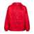 Prada Prada Enamel-Logo Hooded Jacket Red