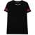 Vision of Super Black Embroidered Tshirt Fuchsia Flame BLACK