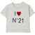 N°21 Heart Logo T-Shirt GREY