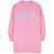 MSGM Sweatshirt Dress PINK