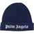 Palm Angels Knit Logo Beanie BLUE