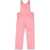 MINI RODINI Nessie Twill Dungarees PINK