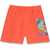 Versace Swim Short Holiday Print ORANGE