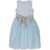 SIMONETTA Sm Dress Wide Skirt BABY BLUE