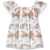 Moschino Toy Flowers Dress WHITE