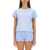 Alexander Wang Essential Shrunk T-Shirt BABY BLUE