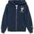 Mc2 Saint Barth Cotton Fleece Hoody With Zipper MULTICOLOUR