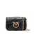 Pinko Pinko Mini Love Bag Puff Maxi Quilt Black