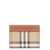 Burberry Burberry Checked Motif Card Holder Beige