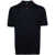 KITON Kiton Dark Blue Polo Shirt BLUE