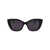 Alexander McQueen Alexander McQueen Sunglasses 001 BLACK BLACK GREY