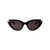 Alexander McQueen Alexander McQueen Sunglasses 001 BLACK BLACK GREY