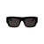 Alexander McQueen Alexander McQueen Sunglasses 001 BLACK BLACK GREY