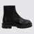 Maison Margiela Maison Margiela Black Leather Tabi Boots Black