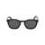 Saint Laurent Saint Laurent Eyewear Sunglasses BLACK-BLACK-SMOKE