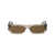 Saint Laurent Saint Laurent Eyewear Sunglasses 004 BEIGE BEIGE BROWN