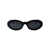 Saint Laurent Saint Laurent Eyewear Sunglasses 001 BLACK BLACK BLACK