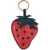 Versace Strawberry Charm In Coconut Print Leather RED+DARK EMERALD-VERSACE