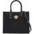 Versace Canvas Small La Medusa Tote Bag BLACK-VERSACE GOLD