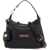 Versace Nappa Leather Hobo Bag BLACK-VERSACE GOLD