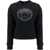 Versace "Boxy Sweatshirt With Med BLACK