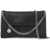 Stella McCartney Shaggy Deer Mini Crossbody Bag BLACK